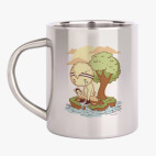 Кружка металлическая