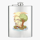 Фляжка стальная