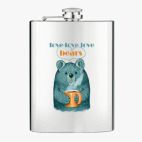 Фляжка стальная