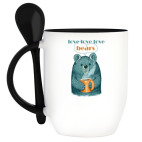 Кружка с ложкой