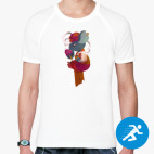 Мужская спортивная футболка