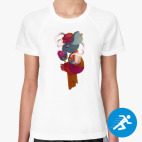 Женская спортивная футболка