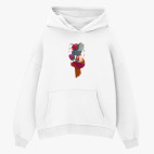 Толстовка худи оверсайз