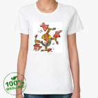 Женская футболка органик