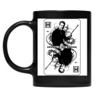 Кружка цветная UV-DTF