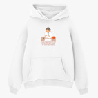 Толстовка худи оверсайз