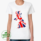 Женская футболка органик