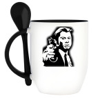 Кружка с ложкой