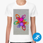 Женская спортивная футболка