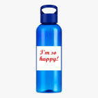 Прозрачная спортивная бутылка