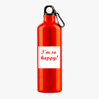 Металлическая бутылка 700 мл UV-DTF