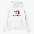 Толстовка худи оверсайз