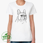 Женская футболка органик