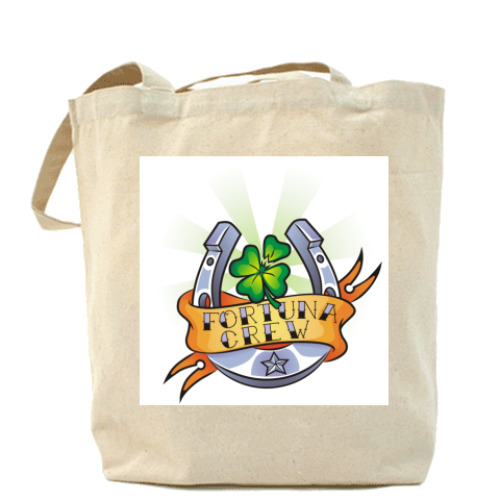 Сумка шоппер с принтом Fortuna Crew