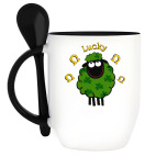 Кружка с ложкой