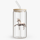 Банка с бамбуковой крышкой