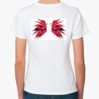 Женская футболка, белая