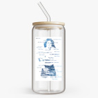 Банка с бамбуковой крышкой