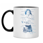 Кружка двухцветная