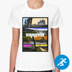 Женская спортивная футболка