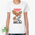 Женская футболка органик