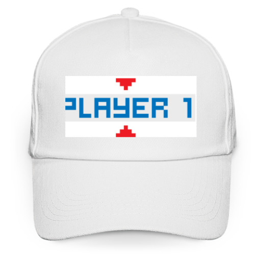 Кепка бейсболка с принтом Player 1