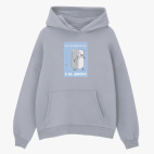 Толстовка худи оверсайз