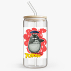 Банка с бамбуковой крышкой