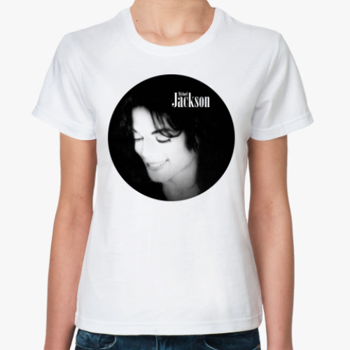 Классическая футболка с принтом  Jackson