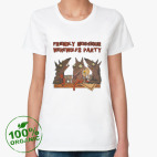 Женская футболка органик