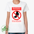 Женская футболка органик