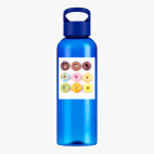 Прозрачная спортивная бутылка