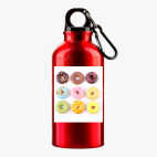 Металлическая бутылка 400 мл UV-DTF