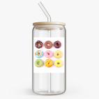 Банка с бамбуковой крышкой