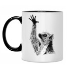 Кружка двухцветная