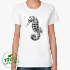 Женская футболка органик