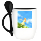 Кружка с ложкой