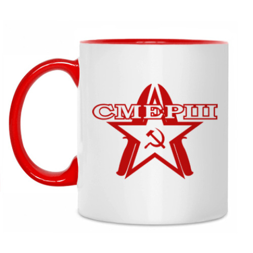 Кружка с принтом СМЕРШ