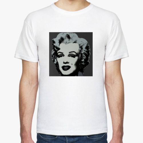 Футболка с принтом Монро