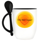 Кружка с ложкой