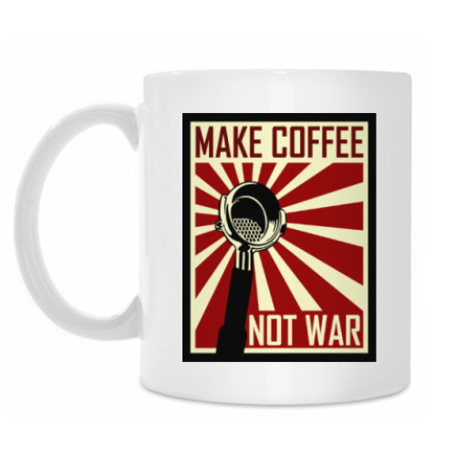 Кружка Make Coffee Not War