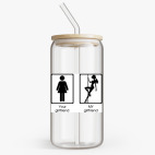 Банка с бамбуковой крышкой