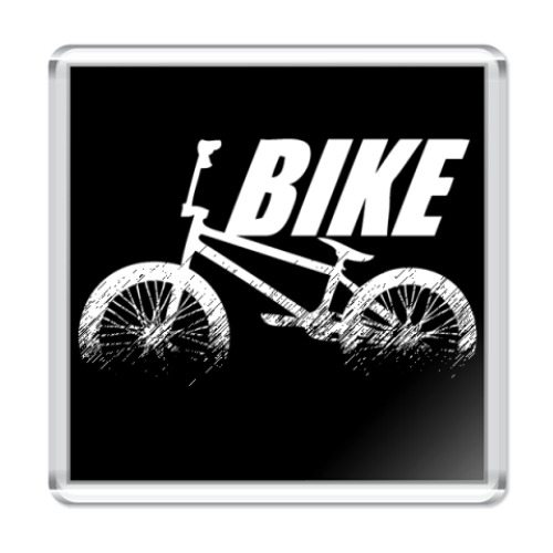 Магнит с принтом Bike