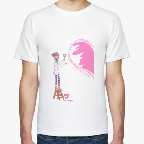 Футболка с принтом Сердце на двоих