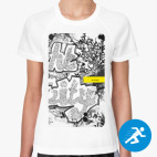 Женская спортивная футболка