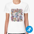 Женская спортивная футболка