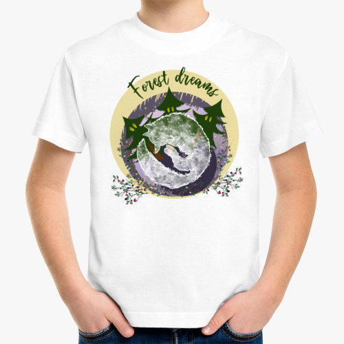 Детская футболка FOREST DREAMS