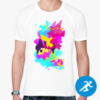 Мужская спортивная футболка