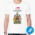 Мужская спортивная футболка