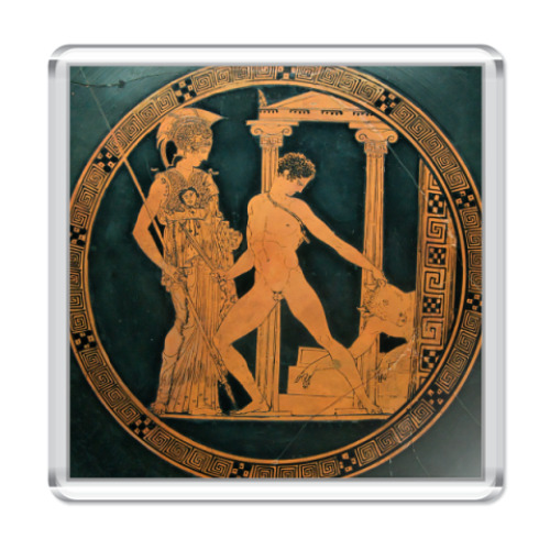 Магнит с принтом   'Минотавр'